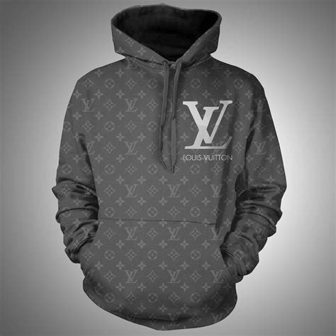 louis vuitton gray hoodie.